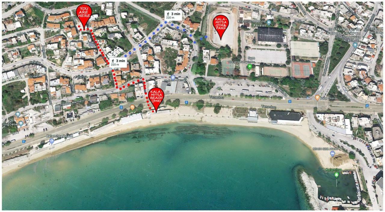 Sea Breeze Boutique Lägenhet Kavala Exteriör bild